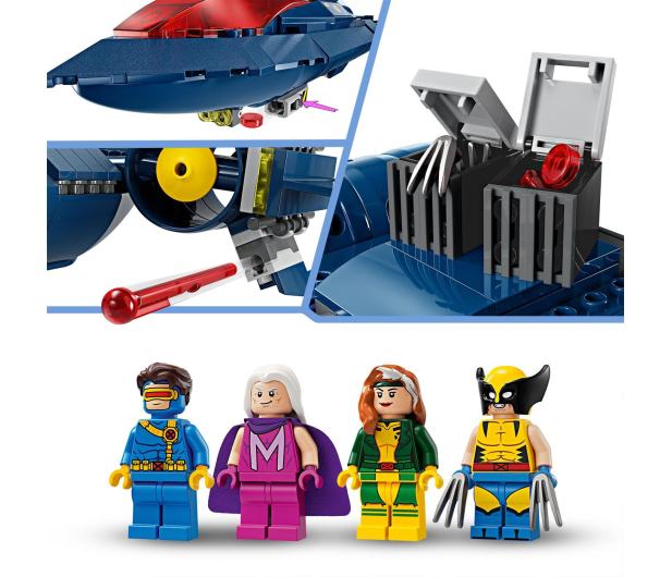 LEGO Marvel Super Heroes 76281 Odrzutowiec X-Menów - 1202241 - zdjęcie 5